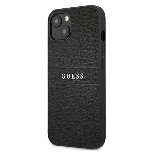 Чохол Guess Saffiano для iPhone 13 mini Black (GUHCP13SPSASBBK)
