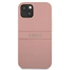 Чохол Guess Saffiano Stripe для iPhone 13 mini Pink (GUHCP13SPSASBPI)