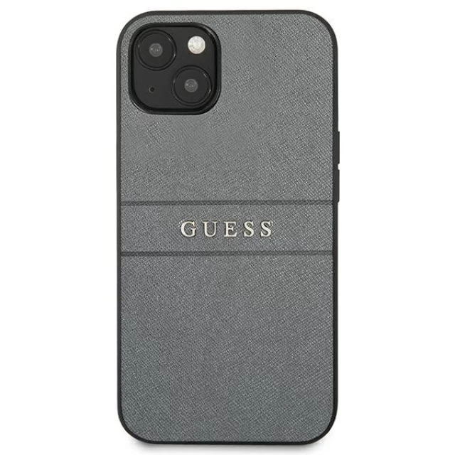 Чехол Guess Saffiano для iPhone 13 mini Grey (GUHCP13SPSASBGR)