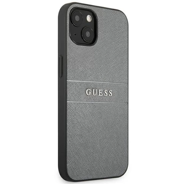 Чохол Guess Saffiano для iPhone 13 mini Grey (GUHCP13SPSASBGR)
