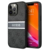 Чохол Guess 4G Stripe для iPhone 13 Pro Grey (GUHCP13L4GDGR)