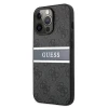 Чохол Guess 4G Stripe для iPhone 13 Pro Grey (GUHCP13L4GDGR)