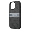 Чохол Guess 4G Stripe для iPhone 13 Pro Grey (GUHCP13L4GDGR)