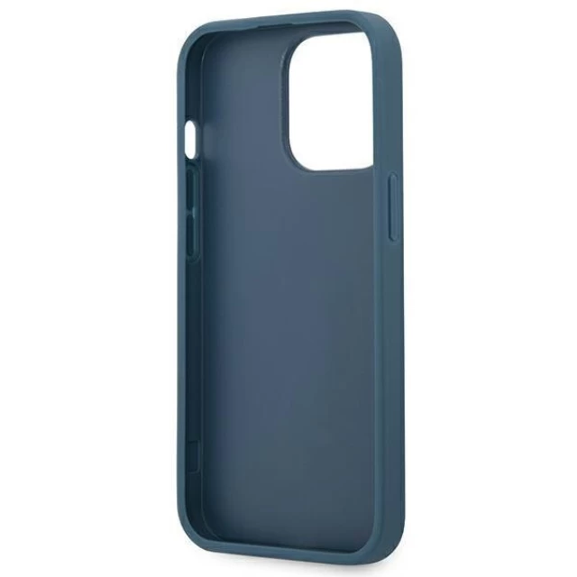 Чохол Guess 4G Stripe для iPhone 13 Pro Blue (GUHCP13L4GDBL)