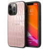 Чохол Guess Croco Strap Collection для iPhone 13 Pro Max Pink (GUHCP13XPCRBPI)
