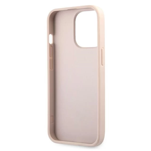 Чохол Guess 4G Ring Stand для iPhone 13 Pro Max Pink (GUHCP13X4GMRPI)