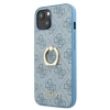 Чехол Guess 4G with Ring Stand для iPhone 13 mini Blue (GUHCP13S4GMRBL)