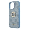 Чехол Guess 4G with Ring Stand для iPhone 13 Pro Blue (GUHCP13L4GMRBL)