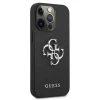 Чехол Guess Saffiano 4G Metal Logo для iPhone 13 Pro Black (GUHCP13LSA4GSBK)