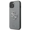 Чехол Guess Saffiano 4G Metal Logo для iPhone 13 mini Grey (GUHCP13SSA4GSGR)