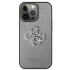 Чохол Guess Saffiano 4G Metal Logo для iPhone 13 Pro Max Grey (GUHCP13XSA4GSGR)