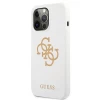 Чохол Guess Silicone 4G Logo для iPhone 13 Pro White (GUHCP13LLS4GGWH)