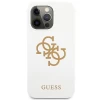 Чехол Guess Silicone 4G Logo для iPhone 13 Pro White (GUHCP13LLS4GGWH)