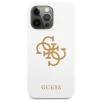 Чохол Guess Silicone 4G Logo для iPhone 13 Pro White (GUHCP13LLS4GGWH)