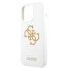 Чохол Guess Silicone 4G Logo для iPhone 13 Pro White (GUHCP13LLS4GGWH)