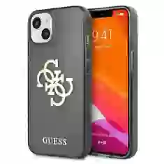Чохол Guess Glitter 4G Big Logo для iPhone 13 mini Black (GUHCP13SPCUGL4GBK)