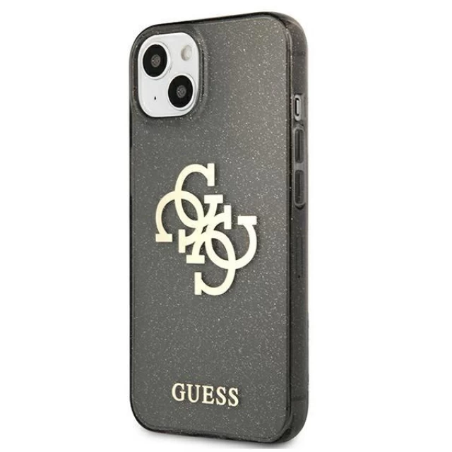 Чехол Guess Glitter 4G Big Logo для iPhone 13 Black (GUHCP13MPCUGL4GBK)