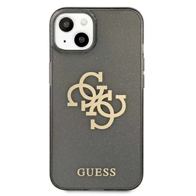 Чохол Guess Glitter 4G Big Logo для iPhone 13 Black (GUHCP13MPCUGL4GBK)