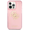 Чохол Guess Glitter 4G Big Logo для iPhone 13 Pro Pink (GUHCP13LPCUGL4GPI)