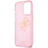 Чохол Guess Glitter 4G Big Logo для iPhone 13 Pro Pink (GUHCP13LPCUGL4GPI)