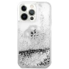 Чохол Guess 4G Big Liquid Glitter для iPhone 13 Pro Silver (GUHCP13LLG4GSI)