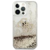 Чехол Guess Big Liquid Glitter для iPhone 13 Pro Gold (GUHCP13LLG4GGO)