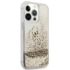 Чохол Guess Big Liquid Glitter для iPhone 13 Pro Gold (GUHCP13LLG4GGO)