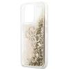 Чехол Guess Big Liquid Glitter для iPhone 13 Pro Gold (GUHCP13LLG4GGO)