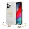 Чехол Guess 4G Gold Charms Collection для iPhone 13 Pro Transparent (GUHCP13LKS4GGO)