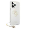 Чехол Guess 4G Gold Charms Collection для iPhone 13 Pro Transparent (GUHCP13LKS4GGO)