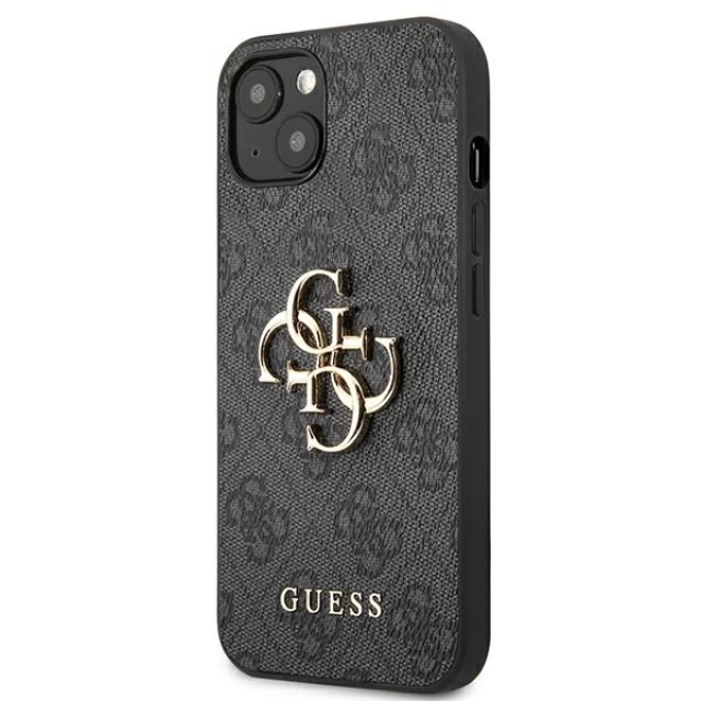 Чехол Guess 4G Big Metal Logo для iPhone 13 Grey (GUHCP13M4GMGGR)