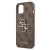 Чехол Guess 4G Big Metal Logo для iPhone 13 mini Brown (GUHCP13S4GMGBR)