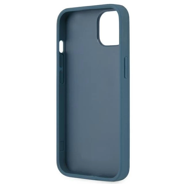 Чехол Guess 4G Big Metal Logo для iPhone 13 mini Blue (GUHCP13S4GMGBL)