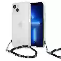 Чохол Guess Black Pearl для iPhone 13 mini Transparent (GUHCP13SKPSBK)