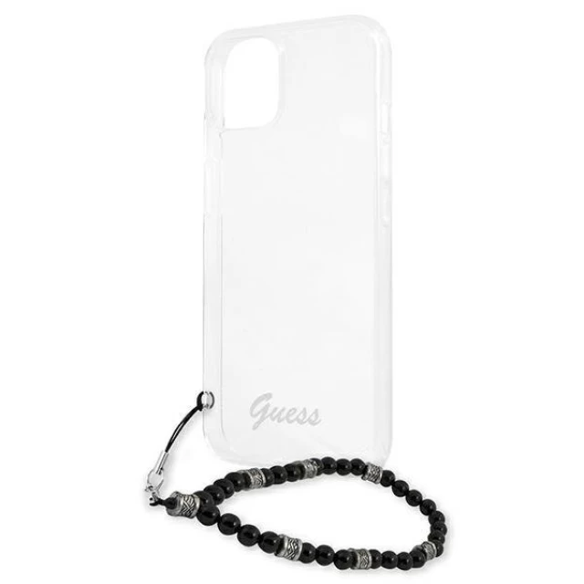 Чохол Guess Black Pearl для iPhone 13 mini Transparent (GUHCP13SKPSBK)