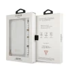 Чохол Guess White Pearl для iPhone 13 mini Transparent (GUHCP13SKPSWH)