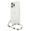 Чохол Guess White Pearl для iPhone 13 Pro Max Transparent (GUHCP13XKPSWH)