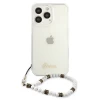 Чохол Guess White Pearl для iPhone 13 Pro Max Transparent (GUHCP13XKPSWH)