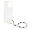 Чохол Guess White Pearl для iPhone 13 Pro Max Transparent (GUHCP13XKPSWH)