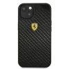Чехол Ferrari для iPhone 13 On Track Real Carbon Black (FEHCP13MFCABK)