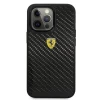 Чехол Ferrari для iPhone 13 | 13 Pro On Track Real Carbon Black (FEHCP13LFCABK)