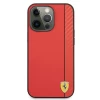 Чохол Ferrari для iPhone 13 | 13 Pro On Track Carbon Stripe Red (FESAXHCP13LRE)