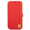 Чехол-книжка Ferrari для iPhone 13 Pro Max On Track Carbon Stripe Red (FESAXFLBKP13XRE)