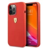 Чохол Ferrari для iPhone 13 Pro Max Silicone Red (FESSIHCP13XRE)