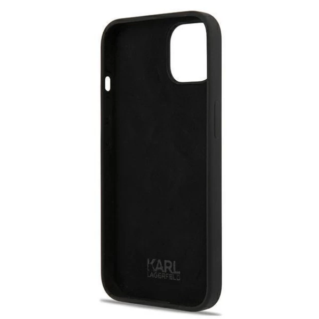 Чехол Karl Lagerfeld Karl and Choupette для iPhone 13 mini Black (KLHCP13SSSKCK)