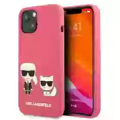 Чохол Karl Lagerfeld Karl and Choupette для iPhone 13 mini Pink (KLHCP13SSSKCP)