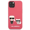 Чохол Karl Lagerfeld Karl and Choupette для iPhone 13 mini Pink (KLHCP13SSSKCP)