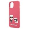 Чехол Karl Lagerfeld Karl and Choupette для iPhone 13 mini Pink (KLHCP13SSSKCP)