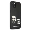 Чехол Karl Lagerfeld Ikonik Karl & Choupette для iPhone 13 mini Black (KLHCP13SPCUSKCBK)