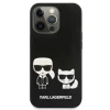 Чехол Karl Lagerfeld Ikonik Karl & Choupette для iPhone 13 | 13 Pro Black (KLHCP13LPCUSKCBK)